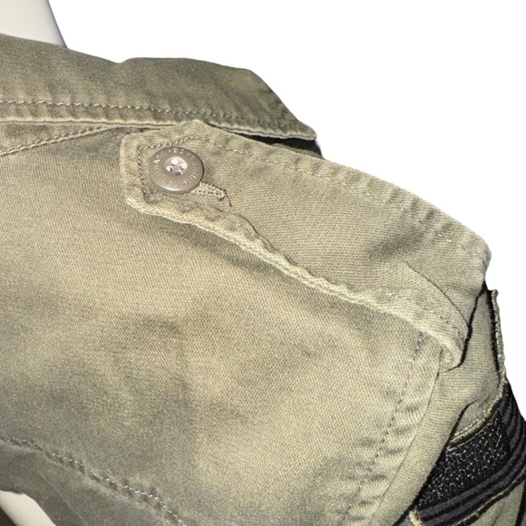 Free Base Vintage Green Olive Short Sleeve US ARMY Blouse Size L - Picture 12 of 16